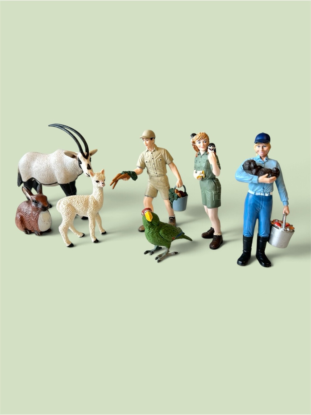 Safari Ltd. Animal and Rare Zookeeper Figures
